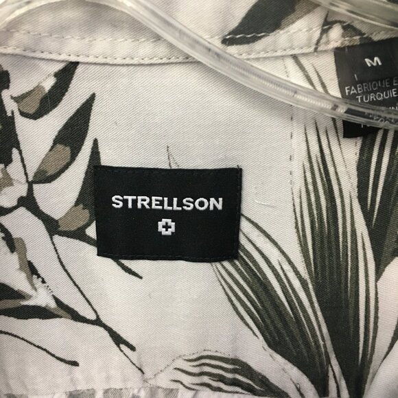 Strellson Mens Button Up T-Shirt - Size Medium - Pre-Owned - SNFJQ1 - Picture 5 of 8